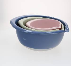 Emsa Prep&Bake Rührschüssel-Set K324S3 | 4,7 L | Kunststoff
