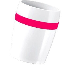 Emsa Thermobecher "Travel Cup" 200 ml weiß/ pink