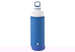 Emsa Trinkflasche "Drink2go" Light Steel 0,6 Liter blau