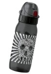 Emsa Trinkflasche "Drink2Go" Totenkopf 500 ml anthrazit