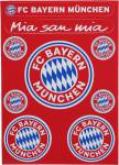FC Bayern München Aufkleberkarte Logo