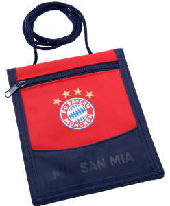 FC Bayern München Brustbeutel "Mia san mia" 15x14x0,5cm