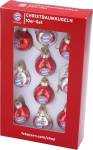 FC Bayern München Weihnachtsbaumkugeln 3cm 10er-Set