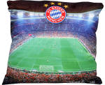 FC Bayern München LED Kissen Stadion 40 x 40 cm