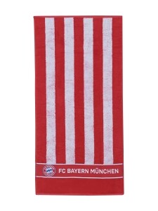 FC Bayern München Badetuch rot/weiß