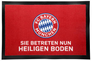 FC Bayern München Fußmatte Heiliger Boden 40x60cm