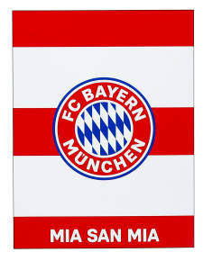 FC Bayern München Kuschelfleecedecke