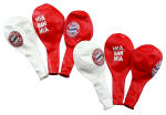 FC Bayern München Luftballons 6er Set rot/ weiß