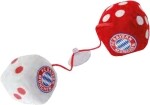 FC Bayern München Plüschwürfel mit Saugnapf