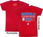 FC Bayern München T-Shirt Double 2014, rot - verschiedene Größen