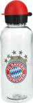 FC Bayern München Trinkflasche transparent 0,6 Liter