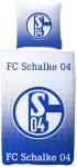 FC Schalke 04 Bettwäsche Raster 135x200 cm