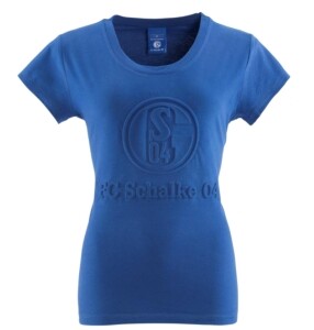 FC Schalke 04 Damen T-Shirt "Prägung" - verschiedene Größen