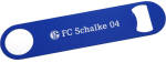 FC Schalke 04 Flaschenöffner Edelstahl, 17,8x4 cm