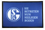 FC Schalke 04 Fußmatte "Heiliger Boden" 60 x 40 cm