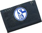 FC Schalke 04 Geldbörse 9 x 14 x 2 cm dunkelblau meliert | Portemonnaie | Geldbeutel