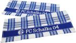 FC Schalke 04 Geschirrtuch karo 50x65cm, 2er-Set