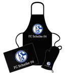 FC Schalke 04 Grillset 3-teilig schwarz