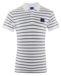 FC Schalke 04 Herren Polo Shirt 1904 weiß gestreift - verschiedene Größen