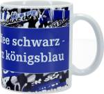 FC Schalke 04 Kaffeebecher "Kaffee schwarz-Herz königsblau" 0,3l