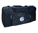FC Schalke 04 Sporttasche 61 x 25 x 28 cm navy meliert | Reisetasche