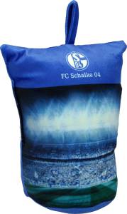 FC Schalke 04 Türstopper "Kurve" mit LED 11 x 17 x 20 cm