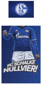 FC Schalke 04 Bettwäsche Hero Kids, 100 x 135 cm