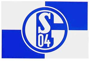 FC Schalke 04 Hissfahne Karo 200x300cm