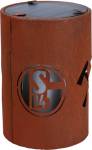 FC Schalke 04 Solar Fackelleuchte metall 14x9,5cm