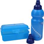 Fizzii Trinkflasche 600ml und Brotdose 1x1, 3-er Set