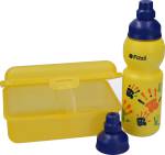 Fizzii Trinkflasche 330ml und Brotdose Hände 3-er Set