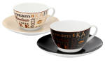 Ritzenhoff & Breker Cappuccinotassen-Set "Havanna" 200ml 4-teilig