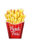 Luftmatratze "French Fries"