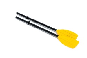 Intex Paddel-Set gelb-schwarz 122cm, 2-teilig
