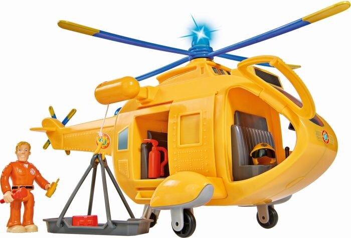 Feuerwehrmann Sam Hubschrauber Wallaby II mit Figur