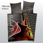 Hard Rock Cafe Bettwäsche "Gitarre" 135x200cm, Renforc