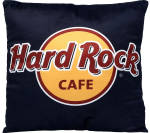 Hard Rock Cafe Kissen 40 x 40 cm schwarz