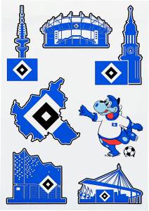 Drapeau Officiel Hamburger SV (HSV) - 120 X 180 Cm - Pour Schrebergarten Ou Stade