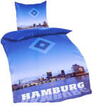 HSV Bettwäsche Hamburger Hafen 135 x 200 cm