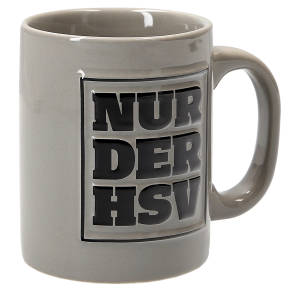 HSV Tasse Relief grau