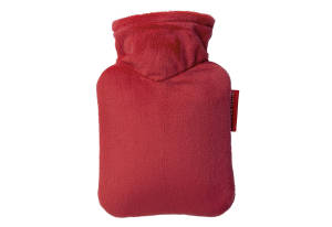 Hugo Frosch Mini-Wärmflasche | 0,2 l | rot