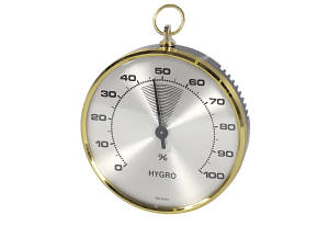 Hygrometer Gold-Antikgoldfarben, 90 g