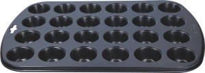 KAISER Inspiration 24er Mini-Muffinform mit Antihaftbeschichtung