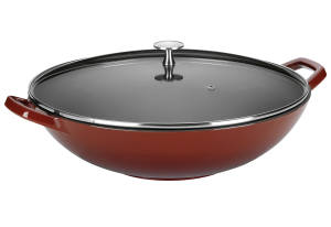 kela Wok CALIDO | 4,0 Liter | Gusseisen
