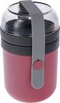 BergHOFF Leo Dual Lunch Pot 470ml, 180 ml in rosa, grau