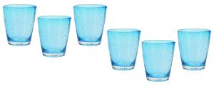 LEONARDO Becher azzurro Burano, 6er-Set