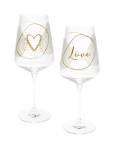 LEONARDO Weinglas 560 Milliliter Love 2er