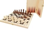 Longfield Schach/Dame/Backgammon Kassette