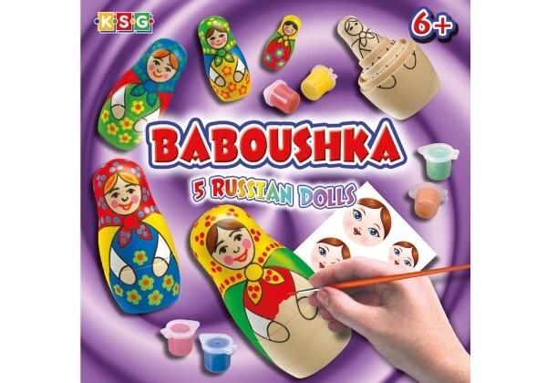 Matryoshka Baboushka Bastel-Set
