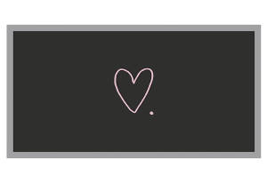 MD-Entree Schmutzfangmatte Vision Love Dot | 100% Kunststoff